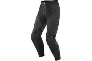 Dainese Kombihose Lederkombi Motorradhose mit Protektoren Pony 3 Lederhose, Herren, Sportler, Ganzjährig