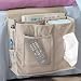 Produktbild 6 Pocket Nachttisch Storage Bag Aufhängen Kleinteile, Zeitschriften, Handy, Tissue Holder Organizer Matratze Buch Fernbedienung Caddy Getriebe Nachttisch Storage Caddy Sofa Pouch, 31,8 cm W x 12,7 cm D x 25,4 cm H (Khaki)