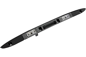 Merautop SJ Tailgate Handle Strip Tailgate Button Replacement for X5 E53 2000-2006 Car Accessories Part # 51137170676 51 13 7 170 676