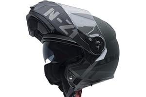 Casco Modular NZI Combi 2 Duo Flydeck Verde Mate