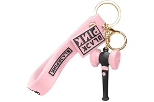 AOHIAOO Portachiavi Blackpink, Blackpink Keychain Supporto Portachiavi, Porta Chiavi Accessori Regalo per Black pink Fans, Rose
