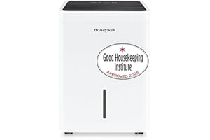 Honeywell 12L/Day Dehumidifier For Home With Digital Display, Lowest Running Cost In Market, Dehumidifiers For Drying Clothes, 24Hr Timer, Washable Dust Filter, 2.5L Water Tank