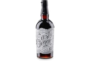 Crusty Juggler Barrel Aged Black Spiced Rum 70cl | 37.5% ABV | Spiced in Cornwall | Rich Vanilla, Caramel & Spice | Gold Medal Winner World Rum Awards 2025