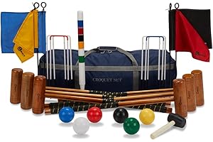 Uber Games 6 player Garden Croquet Set with Nylon Bag
