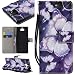 Produktbild Vogu'SaNa Sony Xperia 10 Hülle, HandyHülle Leder Flipcase Kompatible für Sony Xperia 10 Schutzhülle Tasche Schutz Cover Etui Brieftasche Flipcover mit Ständer und Magnetverschluss