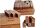 Produktbild miteux Stempel Set für Scrapbooking Album 28pcs Foto DIY Holz Box Gummi Stempel Ziffer Wochen Wetter Weihnachten Valentinstag Thanksgiving Geschenke