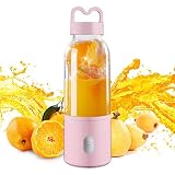 La botella de licuadora portátil se puede separar de la base del motor, ideal para el exterior y más conveniente para la refrigeración.Además de eso, nuestras 6 cuchillas de diseño único están integradas con la botella.