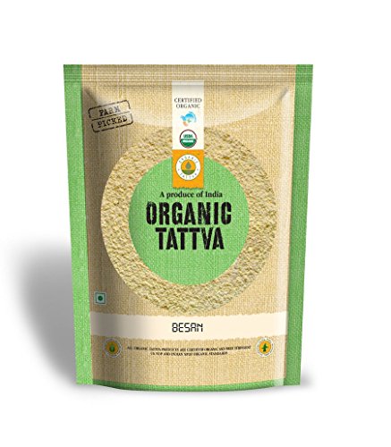 Organic Tattva Besan, 500g RS.95 (32.00% Off) - Amazon