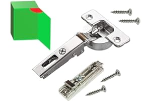 GAMOBIFER SALICE Cerniera Universale con Apertura 110° Applicazione Standard (SILENTIA DECELERANTE, COLLO:0 BASE H02 V. LEGNO)