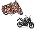 Auto Pearl Premium Quality - 100% Water Proof Jungle Print Bike Body Cover With Mirror Pockets, Buckle Belt, Carry Bag For - Kawasaki Z800 RS.1199.00
