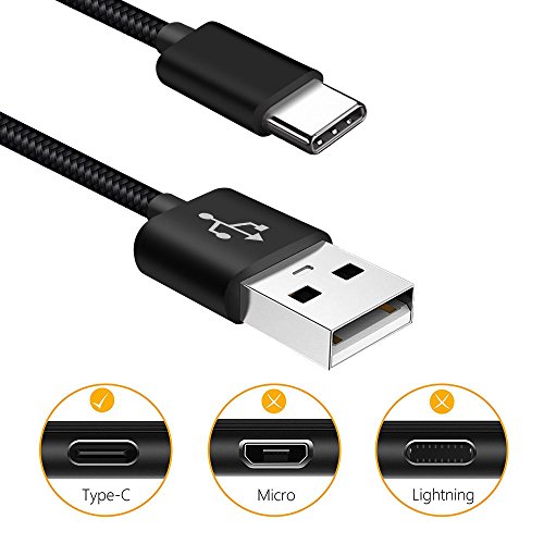 Chargeur Cable LG G6 G5-Sony Xperia l1 xz xz1 xz1 Compact XZ Premium Cable USB Type C 3 0 1m 2m 3m  Cordon Charge Rapide pour LG G7 ThinQ V30 V20 Nexus 6 5x Sony xz2 xa2 xa1 XA2 ultra l2-Noir 6PACK
