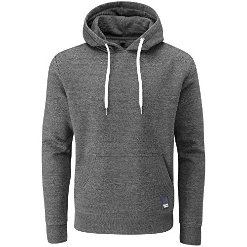 Charles Wilson Sudadera con Capucha Peso Intermedio para Hombre (X-Large, Charcoal)