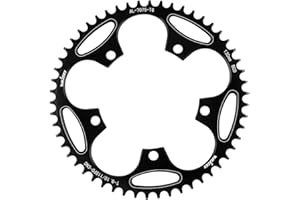 BIKECO Ruota stretta per bicicletta larga 110/130BCD, 5 viti, lama rotonda per bicicletta 36/38/40/42/44/46/48/50/52/54/56/58/60T, lama per catena per bicicletta 9 10 11 marce MTB