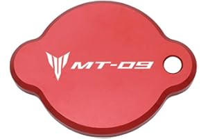 LongGreat CNC Aluminum Alloy Coolant Radiator Water Cooler Tank Cap Cover For Yamaha MT09 FZ09 XSR900 Tracer900 2014 2015 2016 2017 2018 2019 2020