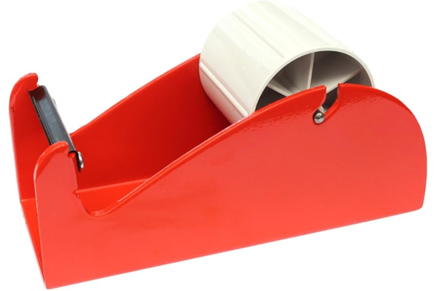 BONUS Eurotech 3AX00.00.0075/000 Manual Desktop Dispenser BD50. For Single Sided Adhesive TapesFor Tapes Up To 75 mm Wide, Orange