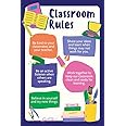 Yellow Alley Wall Poster On Classroom Rules|Learning Poster For Classroom, School Corridors|1Pc|Kids Education Wall Decor