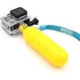 TELESIN Y&uuml;zer Bobber Tutacak Suda Batmayan Şamandıra | GoPro, Insta360, SJCAM ve Vantop ile uyumlu, Su Sporları ve Outdoor i&ccedil;