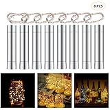 Perfekte Dekoration: Perfekt für Halloween, Weihnachten, Thanksgiving, Partys, Feiertage, Hochzeiten verziert werden. Flaschenlicht Lichterkette können romantische, friendliche und warme Atmosphäre schaffen, wenn Sie fertig dekoriert haben.