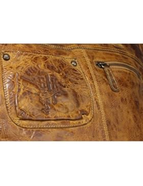 Billy the Kid Avery Schultertasche Leder 34 cm