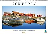 Schweden: Licht und Landschaft im Hohen Norden (Wandkalender 2019 DIN A3 quer): Schweden: Weites Land im Norden Europas (Geburtstagskalender, 14 Seiten ) (CALVENDO Orte) by 