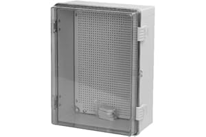 NEWFUN Cuadro Electrico, Armario Electrico IP66, Armario de Distribución Exterior con Accesorios de Montaje en Pared 200×300×170MM