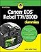 Produktbild Canon EOS Rebel T7i/800D For Dummies (For Dummies (Computer/Tech)) by Julie Adair King(2017-08-07)