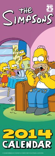 Download THE SIMPSON'S 2014 SLIM CALENDAR (Calendar 2014)
