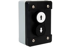 geba KDT 2C Bouton poussoir filaire noir/gris