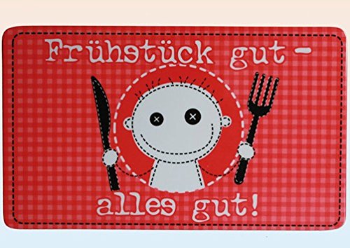 Melamin-Frühstücksbrett, Frühstück gut-alles gut