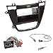 Produktbild Einbauset : Autoradio 2-DIN Doppel-DIN Radioblende Radio Blende Halterung mit Ablagefach - braun + ISO Radioanschlusskabel Radio KFZ Adapter + Fakra Antennenadapter für Opel Insignia (0G-A / 0G-A/V / GMIK) 11/2008 - 09/2013 (Active - Insignia - Cosmo - Design - Design Edition - Edition - INNOVATION - OPC - Selection - Sport - 150 Jahre Opel)