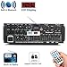 Price comparison product image FLORATA 220V 2x200W 2 Channel EQ Equalizer Bluetooth Stereo Amplifier Amp USB Car Home