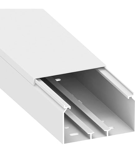 Terminale Bianco Per Canalina Cavi 60x110 Mm - Finecorsa Per Passacavi, Colore Bianco Puro - Foto 9