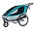 Produktbild Qeridoo Sportrex1 Kinder-Fahrradanhänger Modell 2018 aquamarin