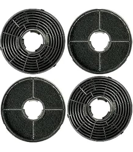 Vhbw 2 Filtri A Carboni Attivi Per Cappa PKM 9091H, KH 60-6 E Simili – Diametro 10,5 Cm