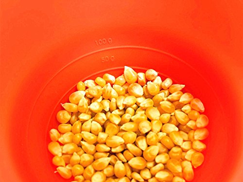 MUZIYU Mikrowellen Popcorn Popper, Silikon Popcorn Schüssel mit Deckel, faltbare Silikon Schüssel – Leicht zu handhaben - 4