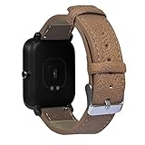 Beisoug Ersatzlederarmband für Xiaomi Huami Amazfit Bip Watch für die Jugend
