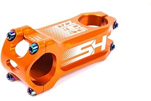 QQY Potence de guidon en alliage d'aluminium CNC pour VTT 31,8 x 28,6 x 80 x 100 x 110 mm