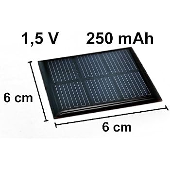 Produktbild von Kleine Solarzelle, 68 X 36 Mm, Kristallines Silikon, 5 V