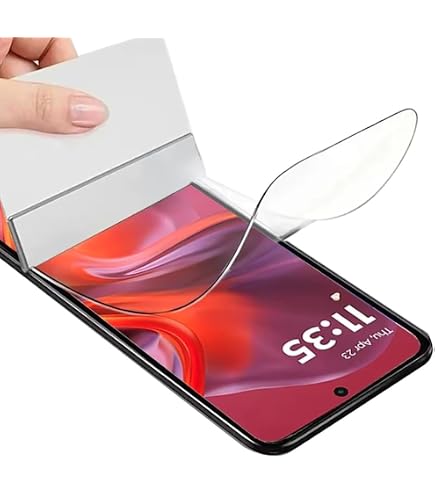 Pellicola Protettiva Idrogel TPU Per Motorola Moto Edge 40 Pro, [2 Pezzi] Morbida E Autorigenerante, Anti Graffio, HD, Copertura Totale, Ultrasottile