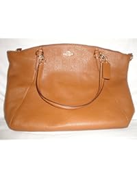 Coach - Bolso cruzados de Piel para mujer Marrón Saddle