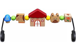 iGRATENS Baby Bouncer Toy Bar, Toy for Baby Bouncer Soft & Bliss, Easy to Attach and Remove, Child-Friendly Materials, Exciting Design for Curious Babies, Pet Paradise