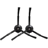 Rovexa 2 Adet Siyah Yan Fır&ccedil;a Roborock S8 &amp; S8 Plus &amp; S8 Pro Ultra ile uyumlu