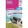 Newquay & Bodmin Map | Camelford & St Austell | Ordnance Survey | OS Landranger Map 200 | England | Walks | Cycling | Days Out | Maps | Adventure