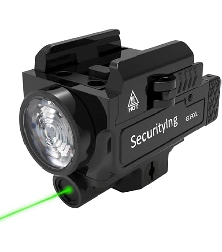Trustfire GM23 800 Lumen Tactical Mini LED Pistol Light – Fits Glock & More