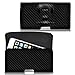Produktbild N4U Online - Horizontal Karbonfaser Gürteltasche Holster Fall Für Samsung Galaxy Xcover 3