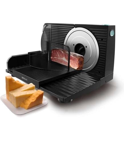 Affettatrice Elettrica Sencor SFS 1000WH - Lama Acciaio Inox 170mm, Taglio Regolabile 0-15mm