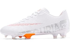 WOWEI Crampons Homme Chaussures de Football Enfant Professionnel Chaussures de Foot Homme Spike Antidérapant Entrainement Chaussures de Sport pour Homme Garçon Football Boots