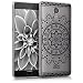 Produktbild kwmobile Lenovo P2 Hülle - Handyhülle für Lenovo P2 - Handy Case in Schwarz Transparent