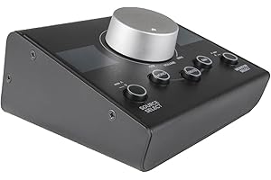 Mackie Big Knob 2x2 Passive Studio Monitor Controller for Two Audio Sources and Monitor Pairs, No Power Needed