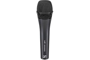 SENNHEISER E835 Microfono Professionale Dinamico Cardioide per Voce, Supporto, Astucci